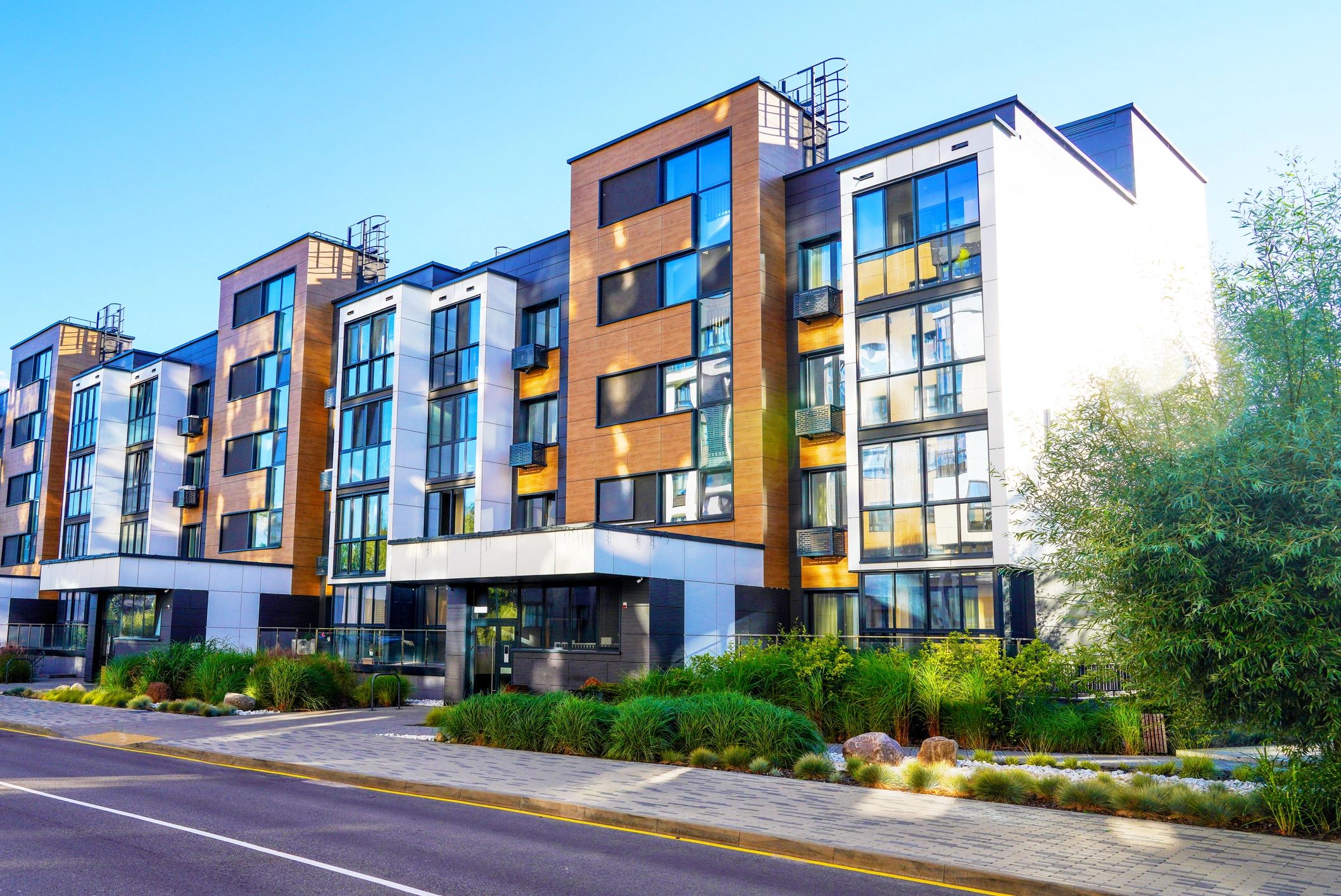 Modern residential building developed by Beulah House Properties